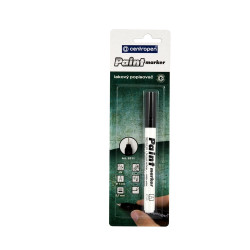 Lakkmarker 0,7mm, vékony metál hegy Centropen 9211 fekete Lakkmarker Centropen