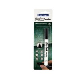 Lakkmarker 0,7mm, vékony metál hegy Centropen 9211 fekete Lakkmarker Centropen