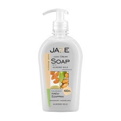 Folyékony szappan pumpás 400 ml Jade Almond Milk Szappanok, folyékony szappanok Jade
