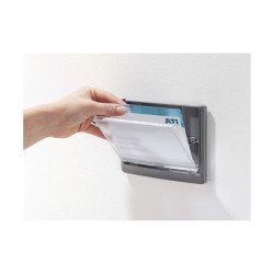 Irányítótábla, 149x148,5mm, Durable kék Vizuál, irányító tábla Durable