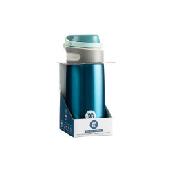 Termosz, acél, fedeles, 350ml, kék, Wabo Kulacs, termosz Wabo