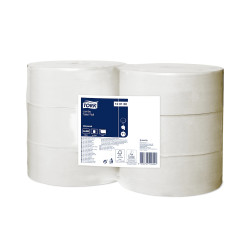 Toalettpapír 1 rétegű közületi átmérő: 26 cm 2400 lap/480 m/tekercs 6 tek/karton Jumbo T1 Universal Tork_120160 natúr