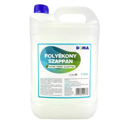 Folyékony szappan 5 liter Doma Aloe Vera Szappanok, folyékony szappanok Doma