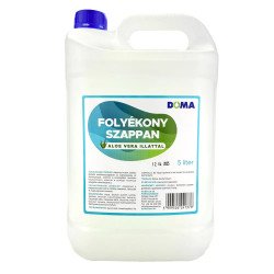 Folyékony szappan 5 liter Doma Aloe Vera Szappanok, folyékony szappanok Doma