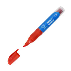 Táblamarker 3mm, kerek, cserélhető betétes, Bluering piros Táblamarker Bluering