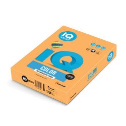 Másolópapír, színes, A4, 80g. IQ 500ív/csomag, neon narancs Másolópapír színes IQ