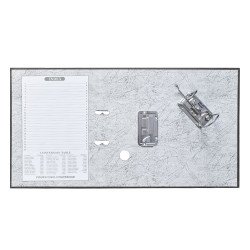 Iratrendező A4, 5cm,lapraszerelt, Bluering® Smart fekete Iratrendező Bluering