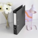 Iratrendező A4, 5cm, két oldalt PP borítás, Bluering® Premium fekete
