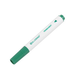 Alkoholos marker 3mm, kerek végű Bluering® zöld Permanent marker Bluering