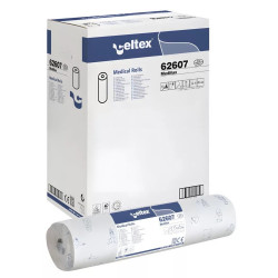 Orvosi papírlepedő 2 réteg 100 % cellulóz hófehér 80 m 60 x 34 cm lap Medilux Celtex Orvosi papírlepedő Celtex