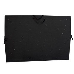 Rajztábla tartó, rajzlaptartó B4, méret műbőr, szalagfüles Bluering® prémium Rajztábla, tartó Bluering