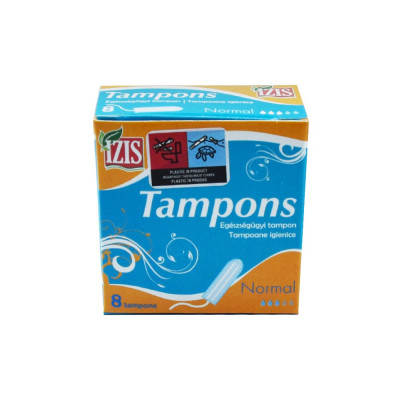 Tampon 8 db/doboz Normál Izis Tampon 8 db/doboz Normál Izis