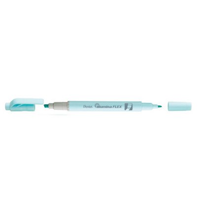 Szövegkiemelő kétvégű 1/3,5mm, vágott és kúphegyű, Pentel pasztell kék Szövegkiemelő kétvégű 1/3,5mm, vágott és kúphegyű, Pentel pasztell kék