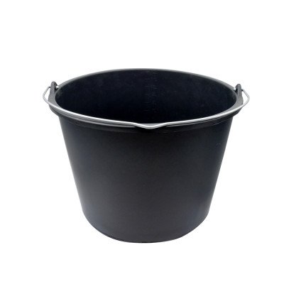 Vödör 12 literes műanyag fedél nélkül fém füllel Vödör 12 literes műanyag fedél nélkül fém füllel