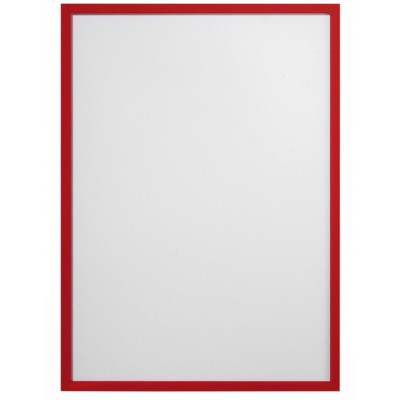 Infókeret A3, mágneses ITSA3M 01 Franken piros