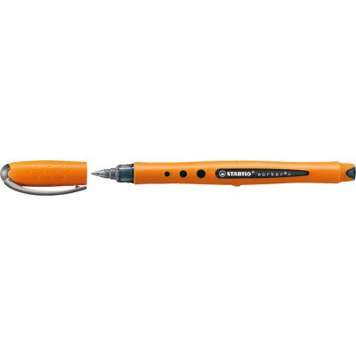 Rollertoll zselés 0,5mm, STABILO Worker+ fekete Rollertoll zselés 0,5mm, STABILO Worker+ fekete