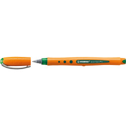 Rollertoll zselés 0,5mm, STABILO Worker+ zöld Rollertoll Stabilo
