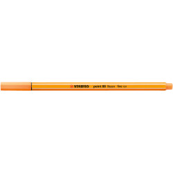 Rostirón, tűfilc 0,4mm, STABILO Point 88 neon narancs Tűfilc Stabilo