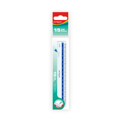 Vonalzó 15 cm, Keyroad klasszikus Vonalzó, szögmérő Keyroad