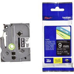 Feliratozógép szalag, Brother TZE325 9mmx8m ORIGINAL fehér/fekete Nyomtató és feliratozó gép, kellékek Brother
