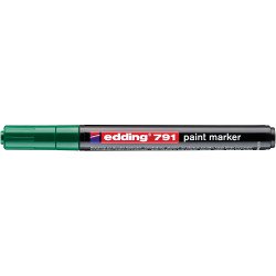 Lakkmarker 1-2mm, kerek Edding 791 zöld Lakkmarker EDDING