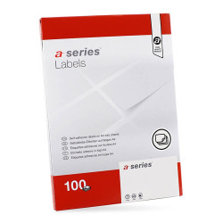 Etikett címke, 192x38mm, 100 lap, 7 címke/lap A-Series Etikett - címke A-series