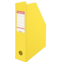 Iratpapucs 7cm, PVC/karton összehajtható Esselte Vivida sárga Iratpapucs Esselte