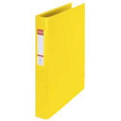 Gyűrűskönyv A4, 4,2cm, 4 gyűrű, PP Esselte Standard Vivida sárga Gyűrűskönyv Esselte