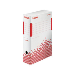Archiváló doboz A4, 80mm, újrahasznosított karton Esselte Speedbox fehér Archiválás Esselte