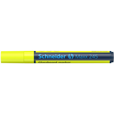 Üvegtábla marker 1-3mm, Schneider Maxx 245 sárga Üvegtábla marker 1-3mm, Schneider Maxx 245 sárga