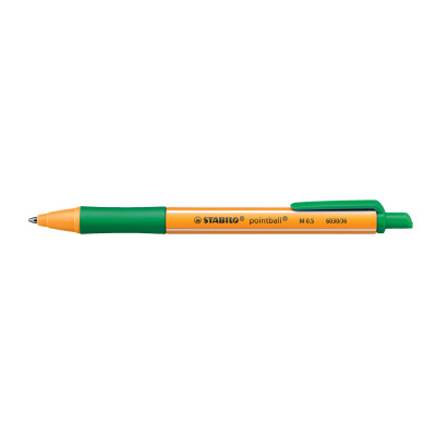 Golyóstoll nyomógombos 0,5mm, Stabilo pointball 6030/36, írásszín zöld Golyóstoll nyomógombos 0,5mm, Stabilo pointball 6030/36, írásszín zöld