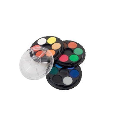 Vízfesték készlet, 18db-os, 22,5mm, festékgombokkal Koh-I-Noor 171554 Vízfesték készlet, 18db-os, 22,5mm, festékgombokkal Koh-I-Noor 171554