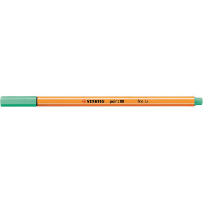 Rostirón, tűfilc 0,4mm, STABILO Point 88 jég zöld