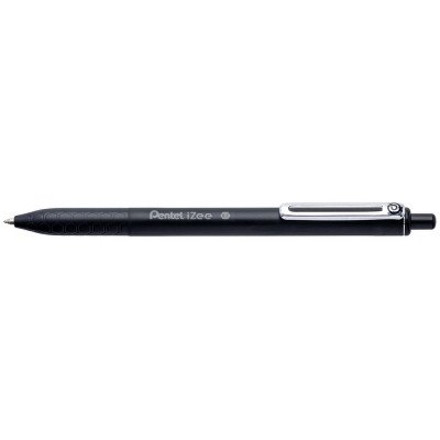 Golyóstoll nyomógombos 0,35mm, Pentel iZee, írásszín fekete Golyóstoll nyomógombos 0,35mm, Pentel iZee, írásszín fekete