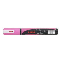 Krétamarker 1,8-2,5mm, Uni PWE-5M FL rózsaszín Krétamarker Uni