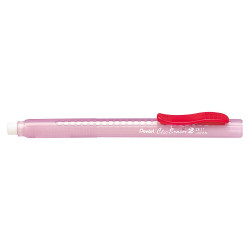 Radírceruza tolóbetétes ZE11T-B Pentel piros test Radír PENTEL