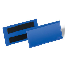 Mágneses dokumentum tároló zseb 150x67mm, 50 db/csomag, Durable Bemutatótábla, mágneses info keret Durable