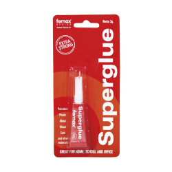 Pillanatragasztó 3g Fornax Superglue bliszteres Pillanatragasztó Fornax