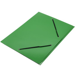 Gumis mappa A4, 400g. karton Glossy zöld Gumis mappa Egyéb