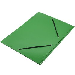 Gumis mappa A4, 400g. karton Glossy zöld Gumis mappa Egyéb