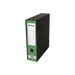 Tokos iratrendező A4, 8cm, Fornax Prestige zöld Tokos iratrendező Fornax