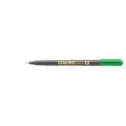Alkoholos marker 0,5mm, CD/DVD F Ico, zöld Permanent marker Ico