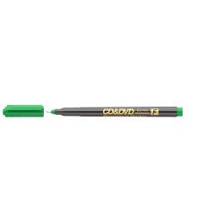 Alkoholos marker 0,5mm, CD/DVD F Ico, zöld Permanent marker Ico