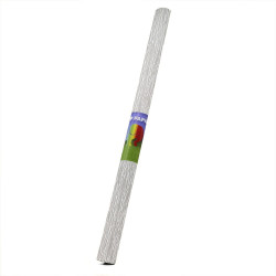 Krepp-papír 50x200cm, 31 ezüst Karton, krepp papír Egyéb
