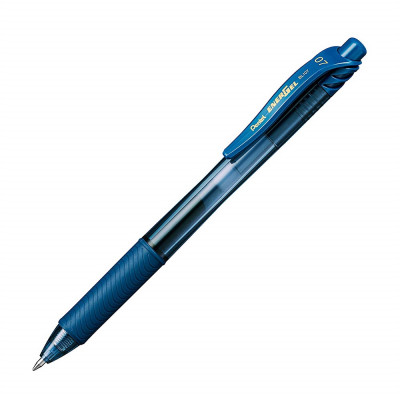 Rollertoll zselés golyóátmérő 0,7 mm, Pentel EnerGelX BL107-CAX, írásszín sötétkék Rollertoll zselés golyóátmérő 0,7 mm, Pentel EnerGelX BL107-CAX, írásszín sötétkék