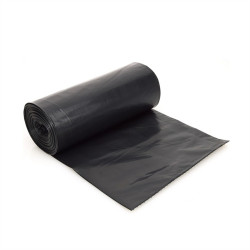 Szemeteszsák 135 liter 70 x 110 cm 10 db/tekercs fekete Szemeteszsák Egyéb