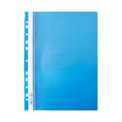 Gyorsfűző lefűzhető A4, PP 11 lyukkal Bluering® kék Gyorsfűző műanyag Bluering
