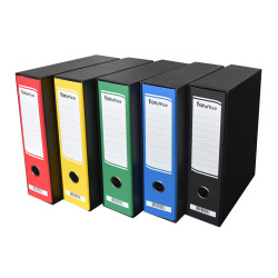 Tokos iratrendező A4, 8cm, Foroffice kék Tokos iratrendező Foroffice