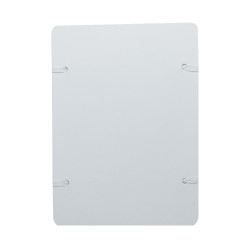 Szalagos irományfedél A4, 1050g. 1m szalaggal, címke nélkül, Bluering®, fehér Szalagos irományfedél Bluering