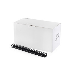 Spirál műanyag 45mm, 50 db/doboz, Bluering®, fekete Kötészeti kellék Bluering